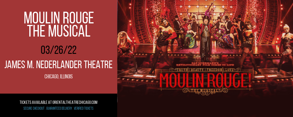 Moulin Rouge - The Musical [CANCELLED] at James M. Nederlander Theatre